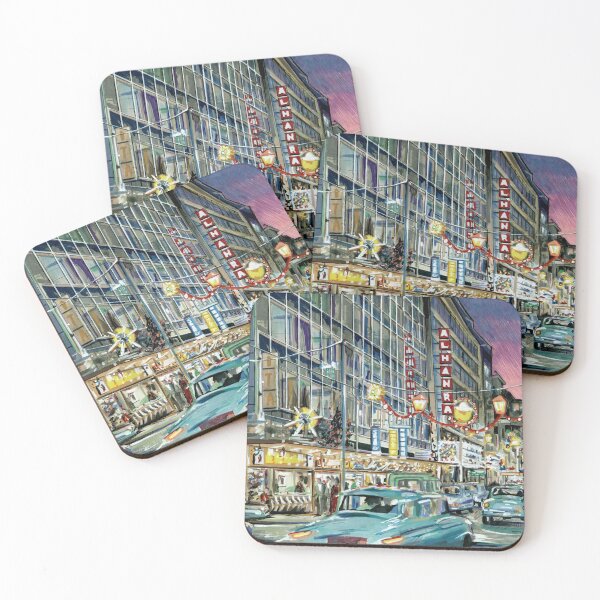 Item preview, Blue City designed and sold by redmaidenart.