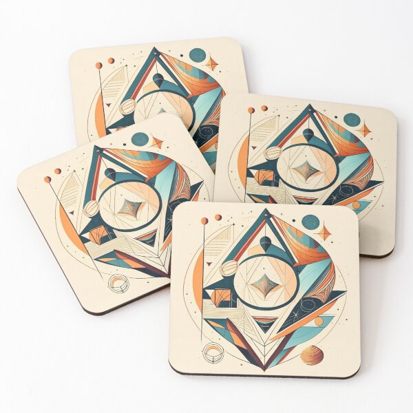 Item preview, geometric pattern, abstract, triangle, circle, star, science, star, gravity, space designed and sold by Gugurat.