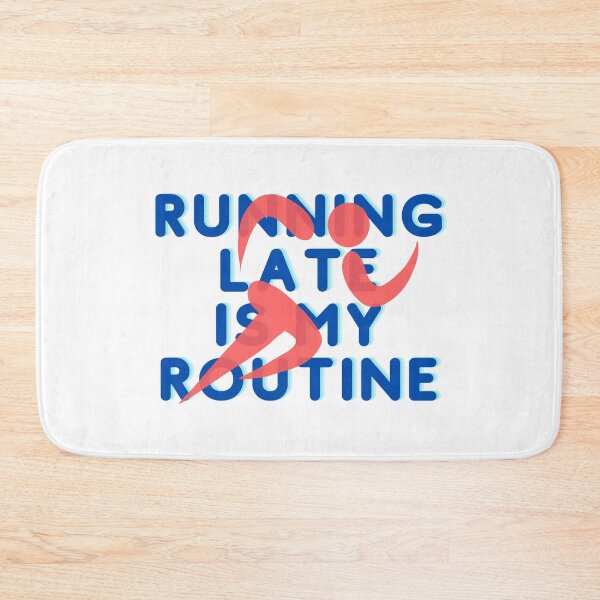 Item preview, Running late is my hobby designed and sold by Dream Vibe.