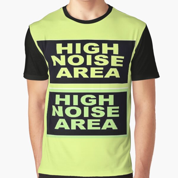 Sign High Noise Area Graphic T-Shirt