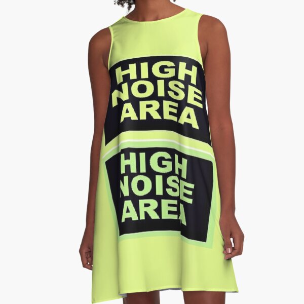 Sign High Noise Area A-Line Dress