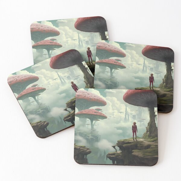 Item preview, Bizarre World: The Enigma of Giant Mushrooms designed and sold by Wallart-Nisyo.