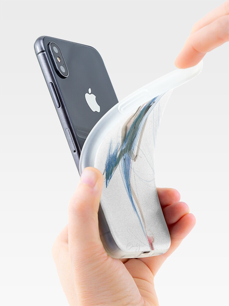 Alternate view of Expressive Dance Drawing iPhone Case & Cover