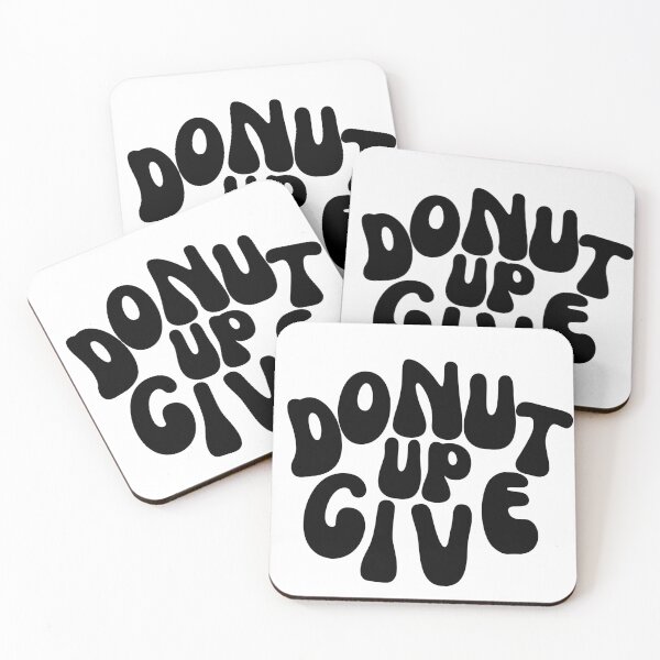 Item preview, Donut Give Up designed and sold by khadijat297.