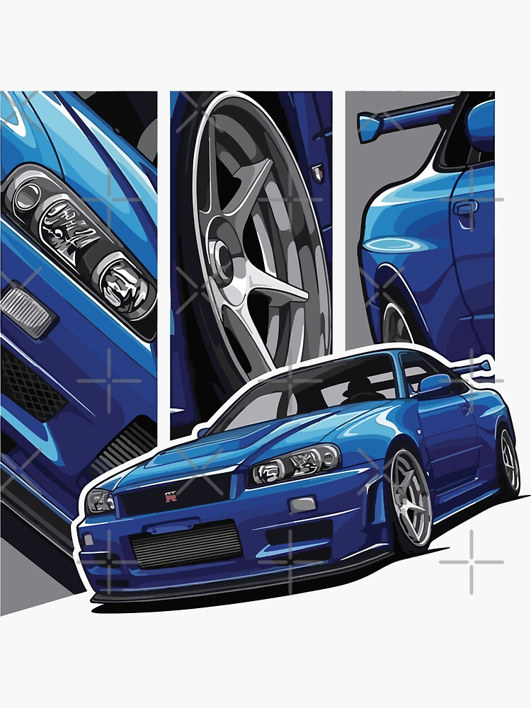 Godzilla Roars Again: We Give The R34 Nissan Skyline GT-R A Digital Modern  Makeover