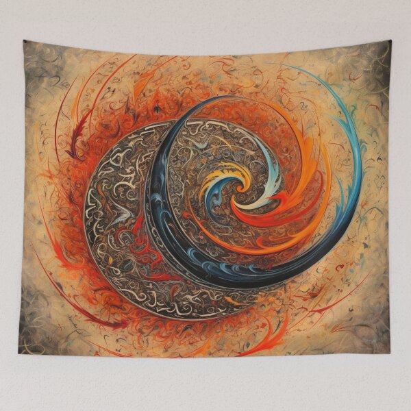 Item preview, Water and Fire Storm designed and sold by kodaki.
