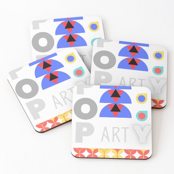 Item preview, pop art pop party graphic brilliant color designed and sold by mptshirtdesign.