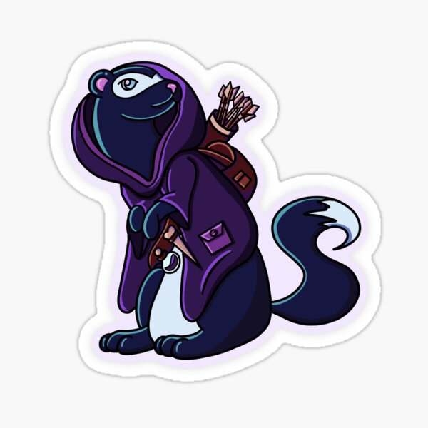 Ferret Rogue Sticker