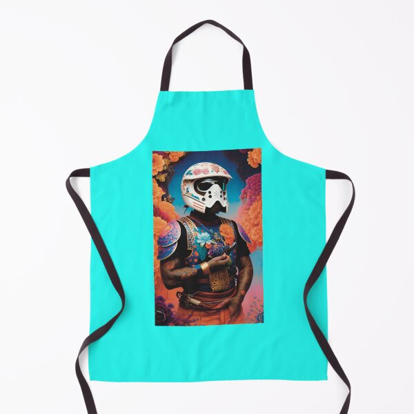 Item preview, Space Samurai with Flowers designed and sold by Pehotastore.