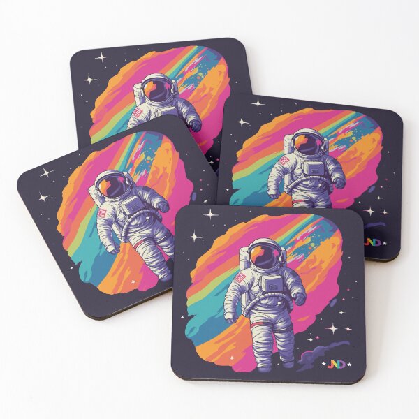 Item preview, Galactic Pride: An Astronaut's Rainbow Celebration in the Infinite Cosmos designed and sold by jooordaaan.