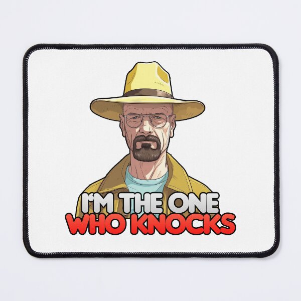 Item preview, Walter White Heisenberg "I'm the one WHO KNOCKS" designed and sold by Oxyum.