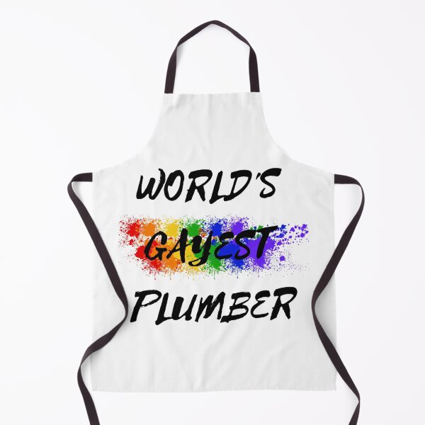 Item preview, World's Gayest Plumber designed and sold by LuckyKermit.