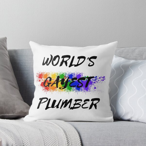Item preview, World's Gayest Plumber designed and sold by LuckyKermit.