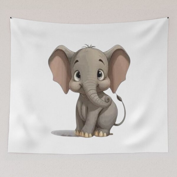Item preview, itty bitty elephant designed and sold by Asmaazidan.