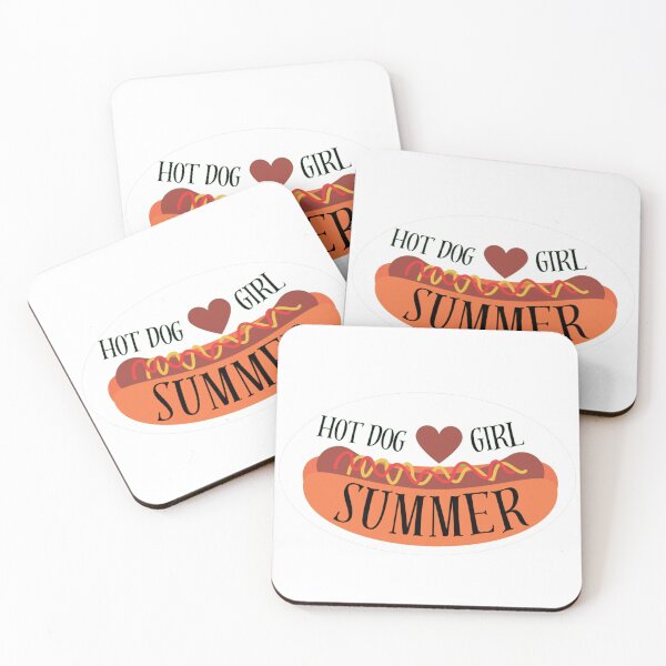 Item preview, Hot Dog Girl Summer Text Design Chicago Style designed and sold by ArtByCelestial.