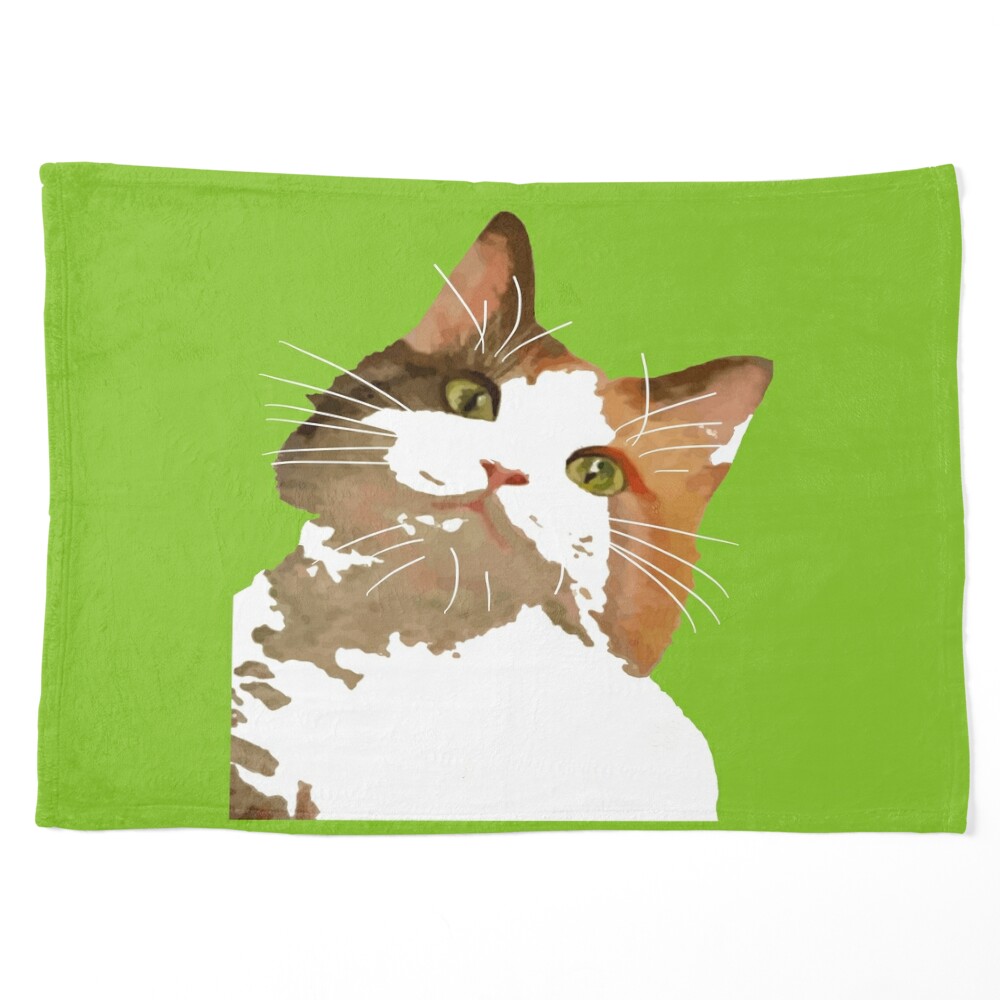 Personalized Cat Fleece Blanket