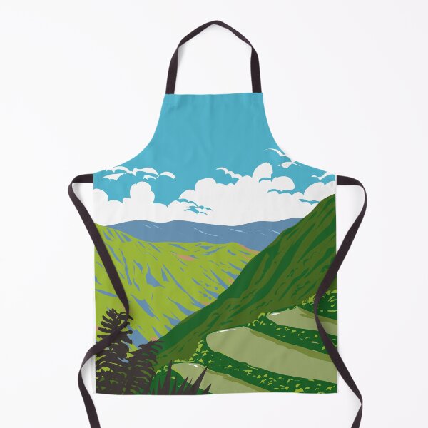 Aperçu de l'œuvre Parc national de Balbalasang-Balbalan dans la région administrative de la Cordillère Luzon Philippines WPA Art Déco Poster créée et vendue par patrimonio.