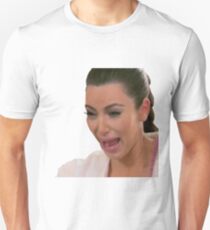 Kim Kardashian weinen Slim Fit T-Shirt