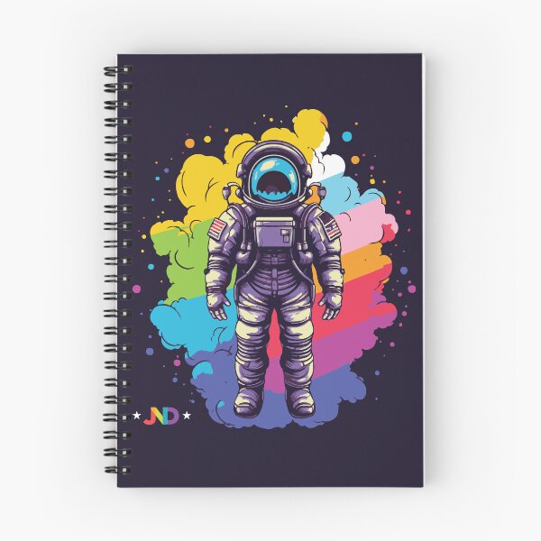 Item preview, Celestial Pride: Astronaut Embracing the Rainbow Clouds of Infinite Identity designed and sold by jooordaaan.
