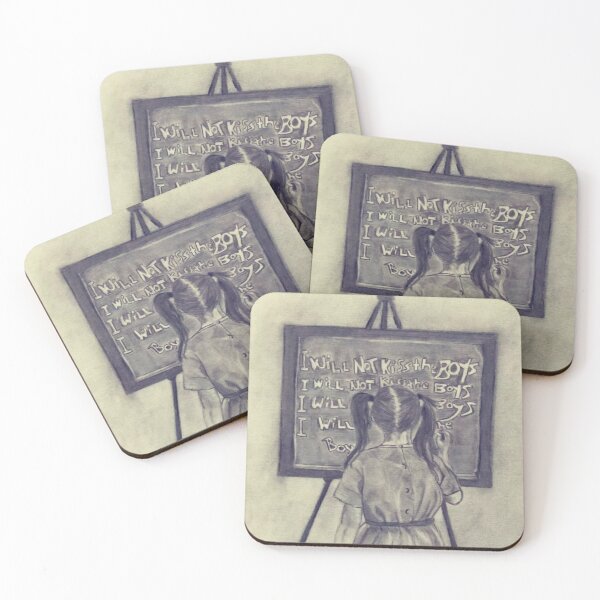 Item preview, I Will Not Kiss the Boys designed and sold by kazboart.