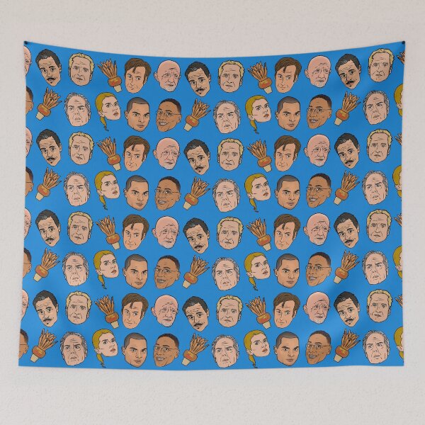 Item preview, Better Call Saul Character Heads designed and sold by C·REBRAL Labs.
