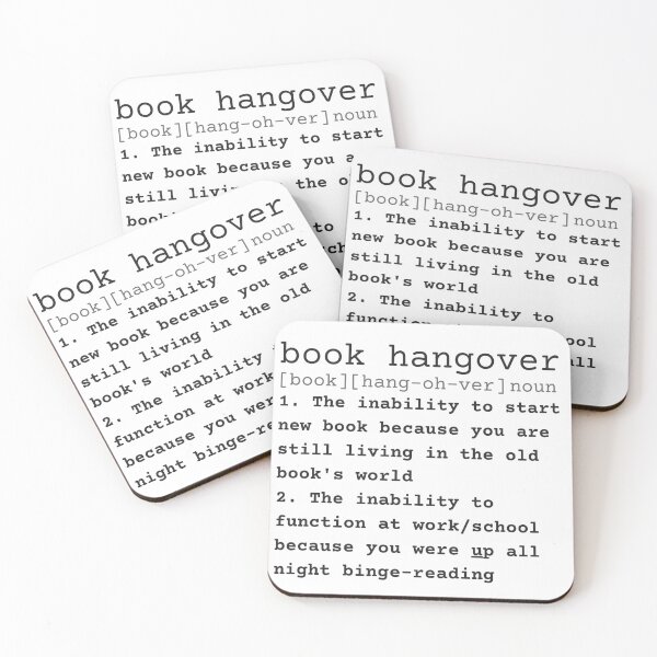 Item preview, Book Hangover Definition designed and sold by Stuffspot.