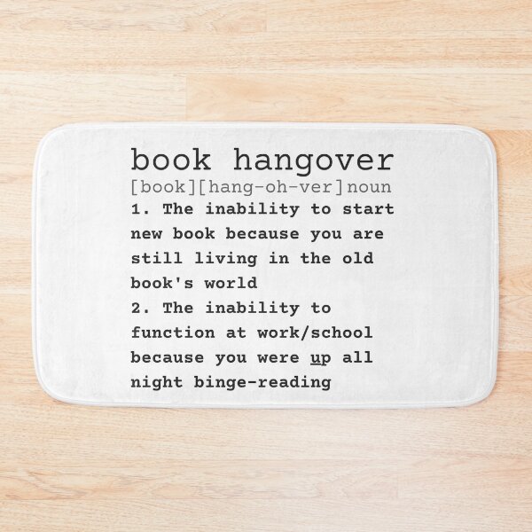 Item preview, Book Hangover Definition designed and sold by Stuffspot.