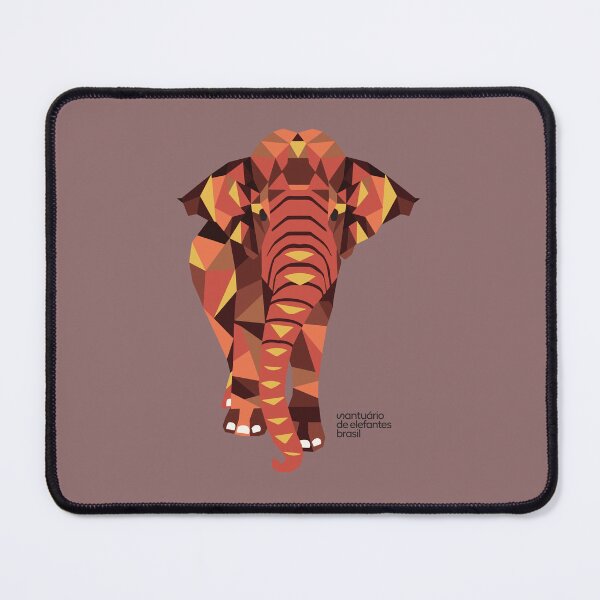 Item preview, Asian Elephant - Polygon designed and sold by ElefantesBrasil.