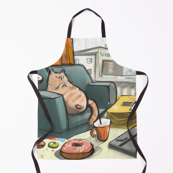 Item preview, Typical Cats and Donuts - The Life of a Cat designed and sold by print-et-al.