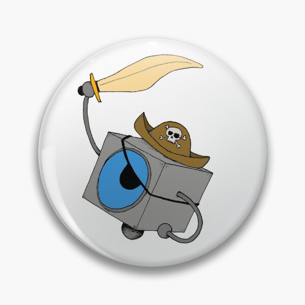Artikelvorschau, Roboter-Pirat entworfen und verkauft von CAHOOTSBANDPDX.