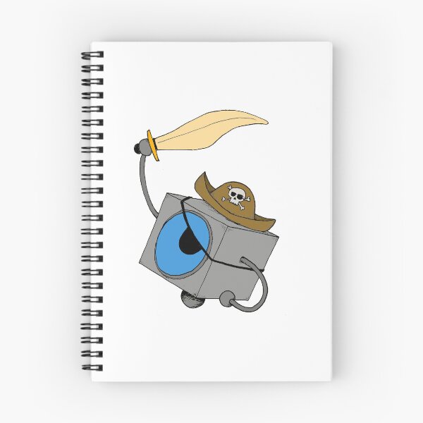 Item preview, Robot Pirate designed and sold by CAHOOTSBANDPDX.