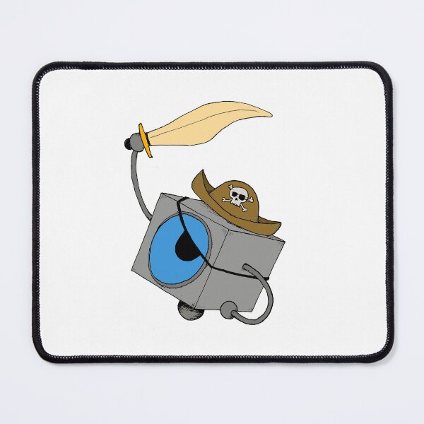 Item preview, Robot Pirate designed and sold by CAHOOTSBANDPDX.