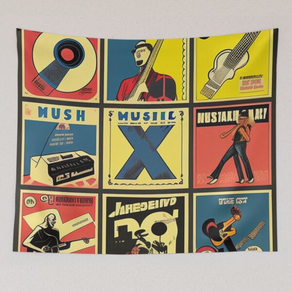 Item preview, Pop Art Vinyl LP Mashup designed and sold by musicgeniusart.
