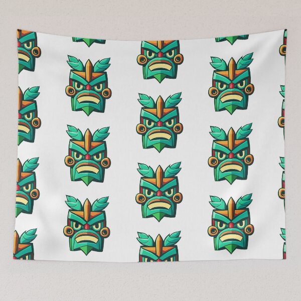 Item preview, Tiki Mask ver 2 designed and sold by spyduckz.