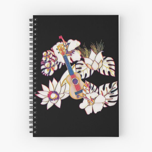 Item preview, Ukulele - flowers and leaves designed and sold by piesdesignart.