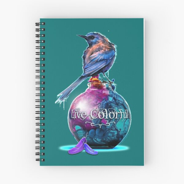 Item preview, LIVE COLORFUL© - Blue Bird designed and sold by Gryffin Graphix.