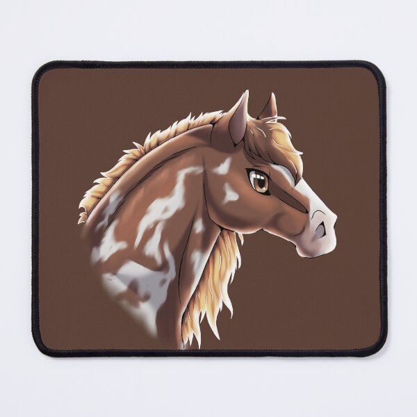 Item preview, Overo Chestnut Pinto Horse Headshot designed and sold by Bamsdrawz.