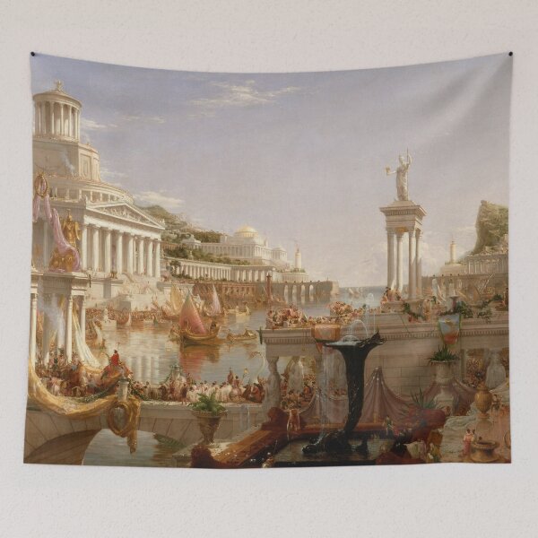 Item preview, The Course of the Empire; The Consummation | Thomas Cole | 1836 Romanticism Art designed and sold by CJET.