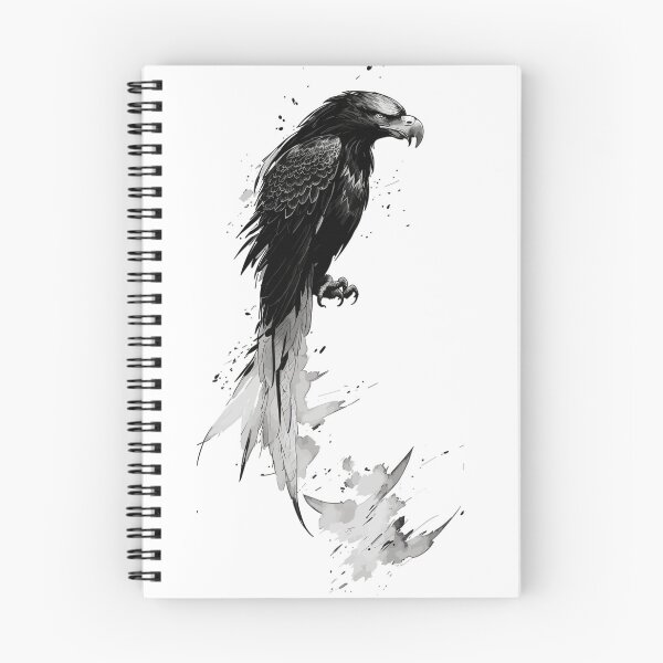 Item preview, Dynamic Ink Eagle Illustration designed and sold by printyai.
