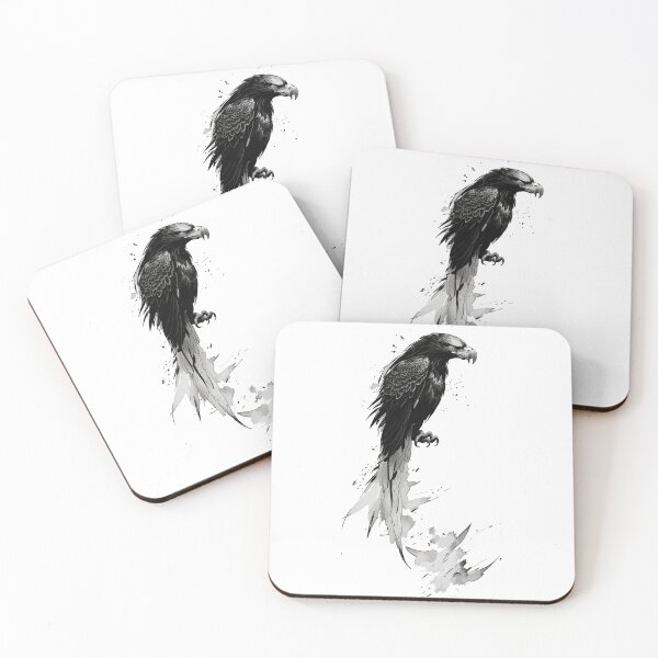 Item preview, Dynamic Ink Eagle Illustration designed and sold by printyai.