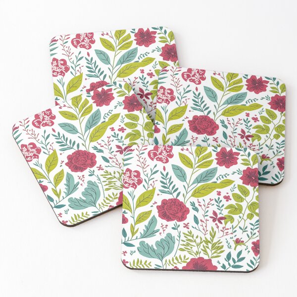 Item preview, seamless floral pattern designed and sold by ValuablesArt.