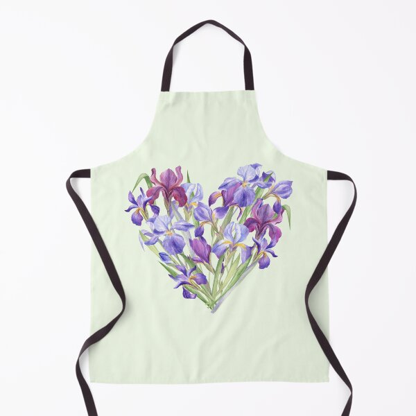 Item preview, Iris Flowers Heart designed and sold by Flowersforbear.