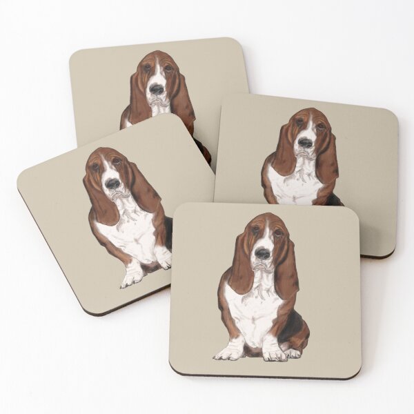 Item preview, Bassett Hound Dog designed and sold by MillvilleRidge.