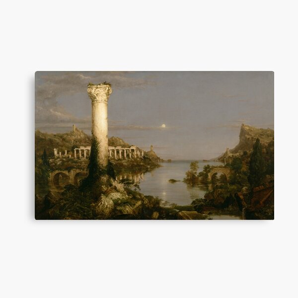 Item preview, The Course of Empire; Desolation | Thomas Cole | 1836 Romanticism Art designed and sold by CJET.