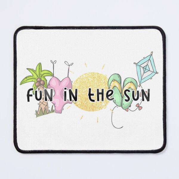 Item preview, “Fun In The Sun” beach/pool/summer sticker designed and sold by SidderBug Designs.