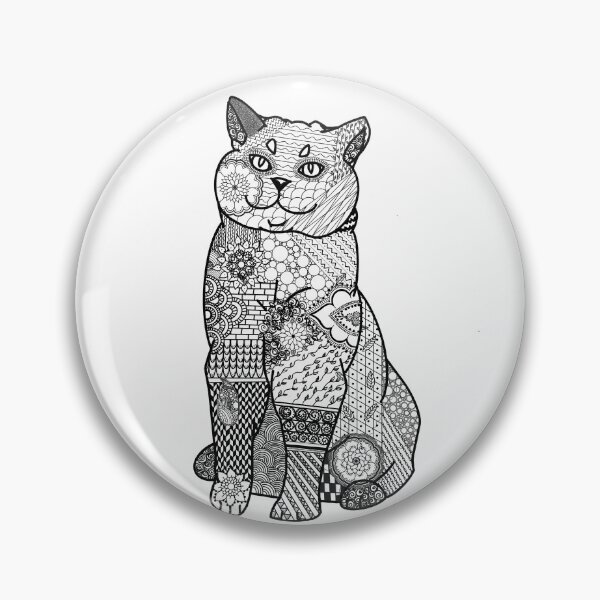 Item preview, No Color Kitty Doot designed and sold by dootdoodles.