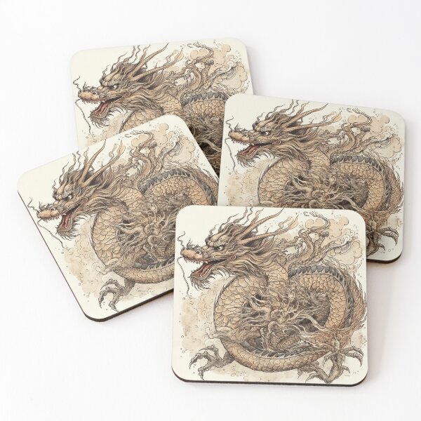 Item preview, Brown Dragon Symbol designed and sold by Foxclothier.