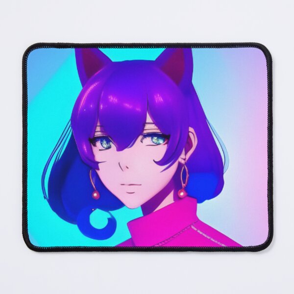 Item preview, Anime Kemonomimi Neko Emiko designed and sold by OfficeDoodler.