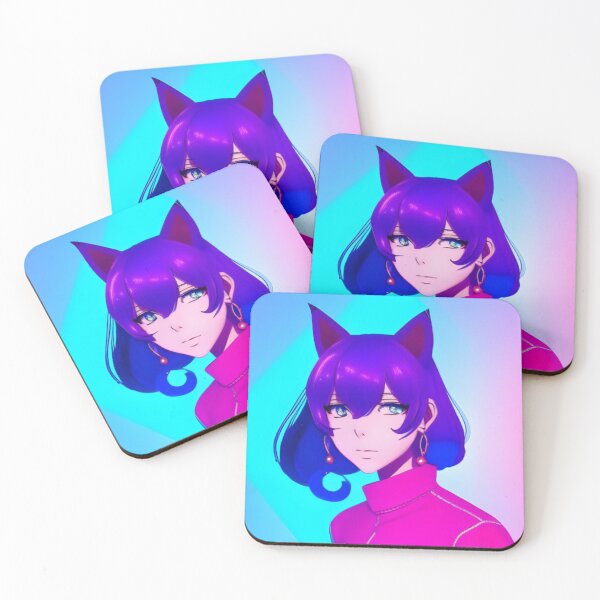 Item preview, Anime Kemonomimi Neko Emiko designed and sold by OfficeDoodler.