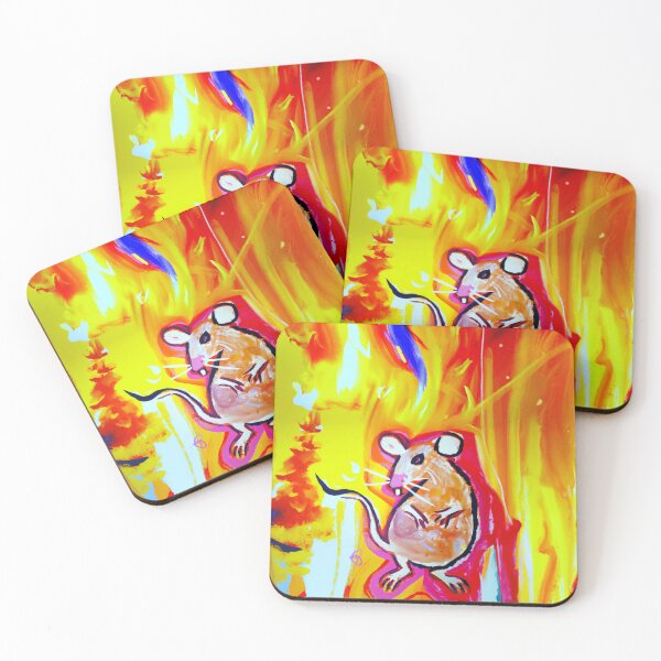 Item preview, Fauvist Painting of Rat designed and sold by jacobz-design.